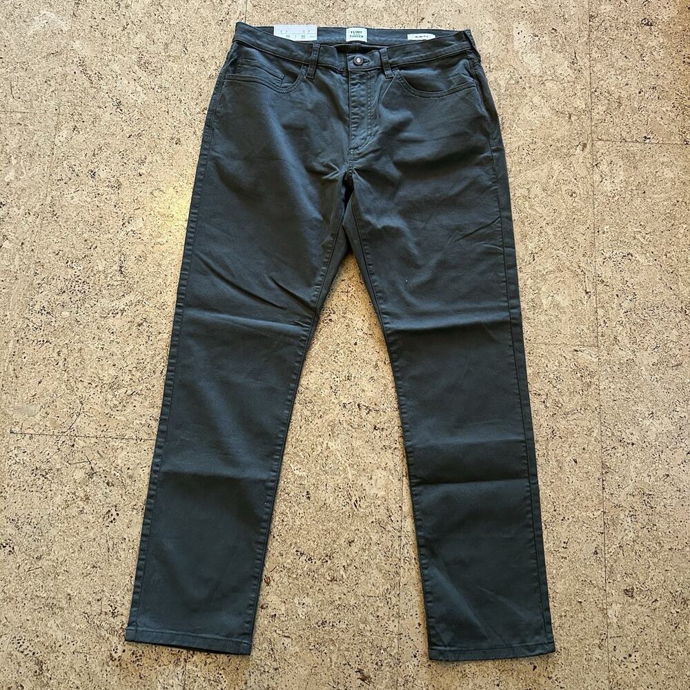 NEW Flint And Tinder Huckberry 365 Slim Fit Stretch Chino Pants 33x30